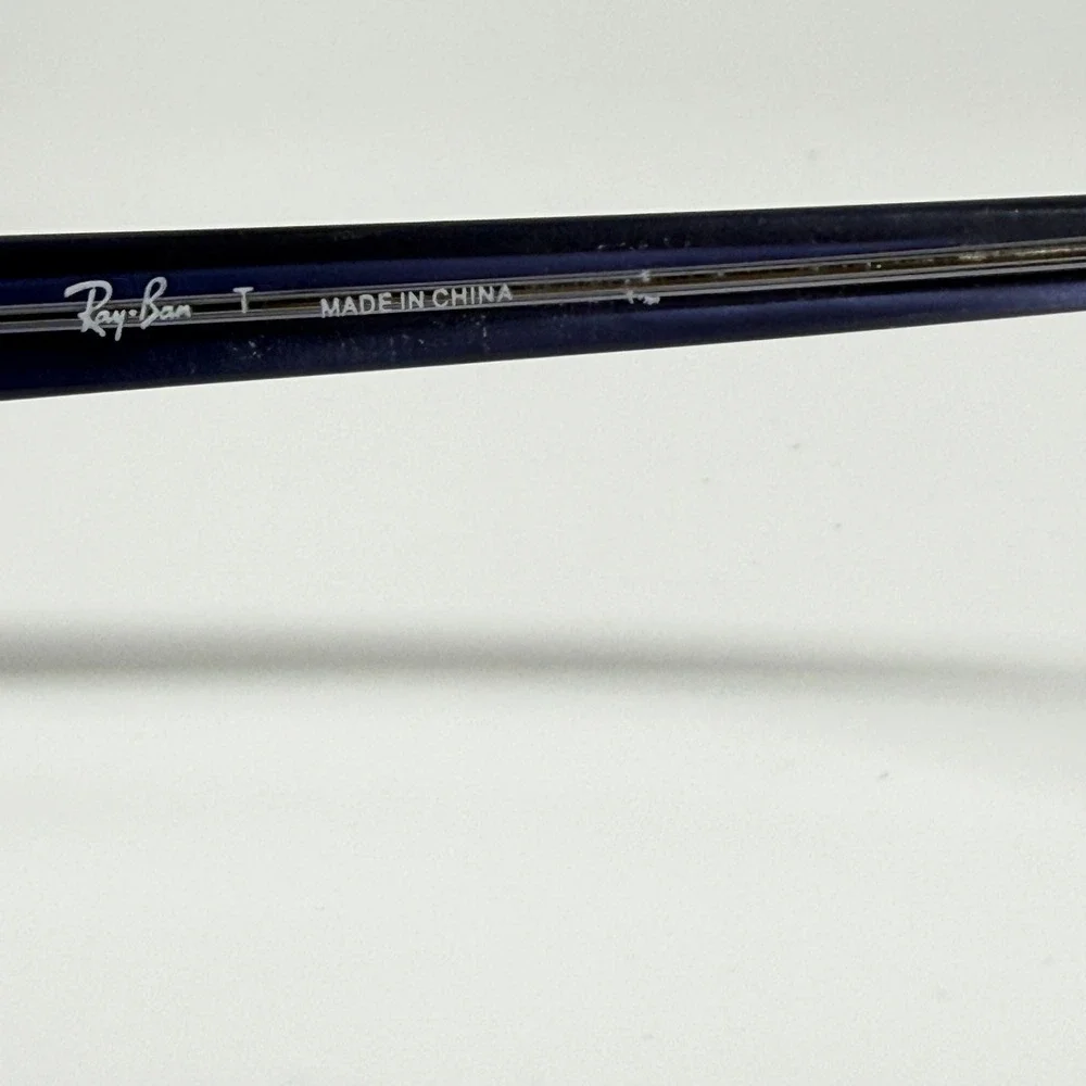 Ray Ban Eyeglasses 5255 5190 5416 135 Black Blue Square‎ Full Rim Optical Frames